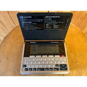 Franklin MWD-1490 Merriam-Webster Dictionary (0715)